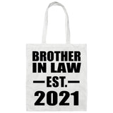 Brother In Law Established EST. 2021 - Tote Bag White