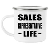 Sales Representative Life - 12oz Camping Mug