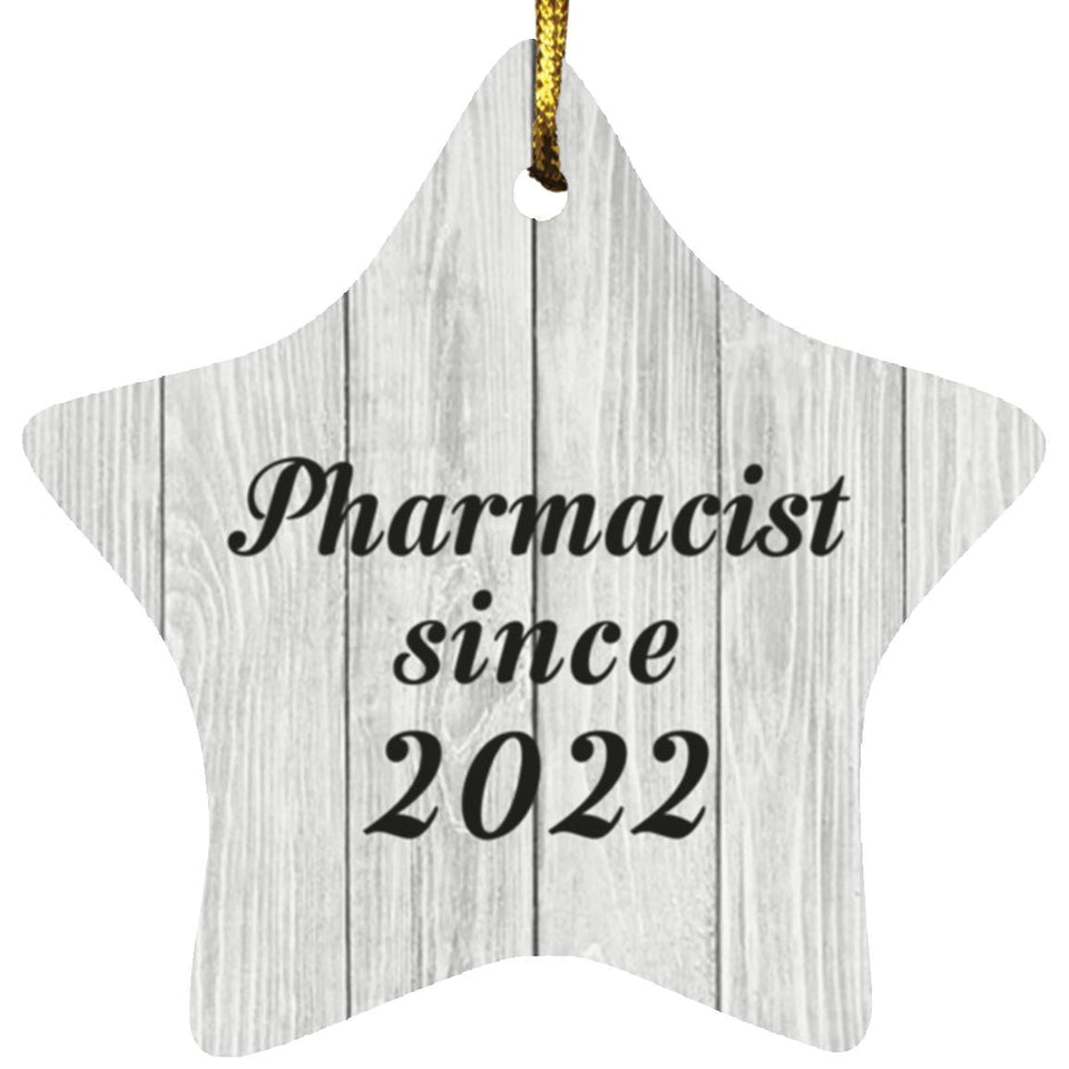 Pharmacist Since 2022 - Star Ornament F