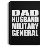 Dad Husband Military General - Canvas Portrait