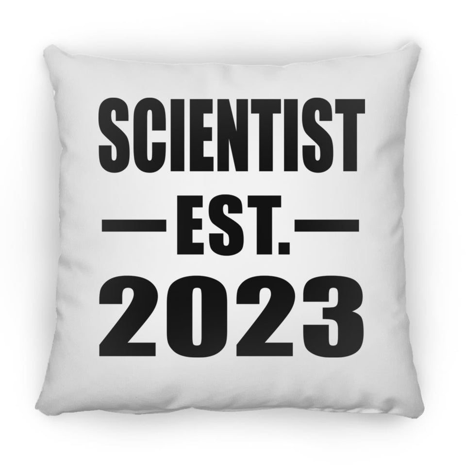 Scientist Established EST. 2023 - Throw Pillow