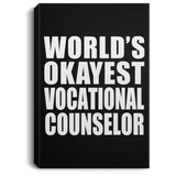 World's Okayest Vocational Counselor - Canvas Portrait