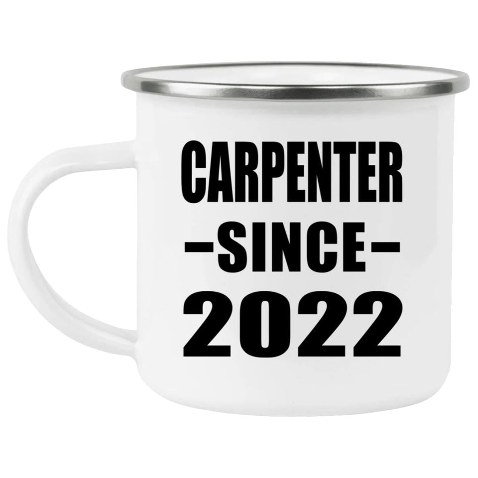 Carpenter Since 2022 - 12oz Camping Mug