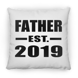 Father Established EST. 2019 - Throw Pillow