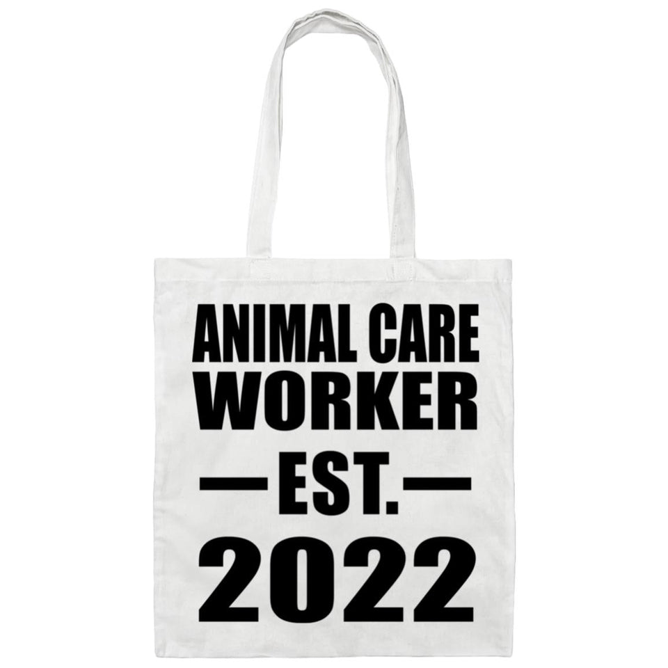 Animal Care Worker Established EST. 2022 - Tote Bag White