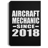 Aircraft Mechanic Since 2018 - Canvas Portrait