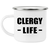 Clergy Life - 12oz Camping Mug