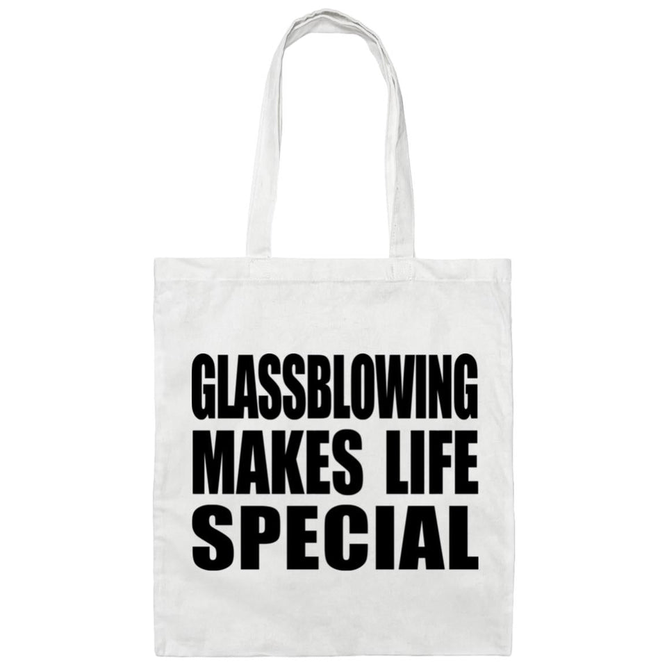 Glassblowing Makes Life Special - Tote Bag White