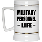 Military Personnel Life - Beer Stein