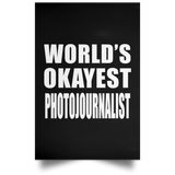 World's Okayest Photojournalist - Poster Portrait