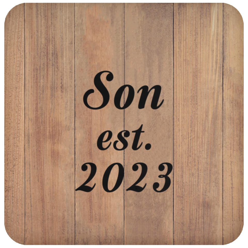 Son Established EST. 2023 - Drink Coaster C