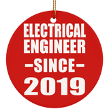 Electrical Engineer Since 2019 - Circle Ornament
