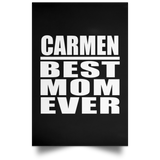 Carmen Best Mom Ever - Poster Portrait