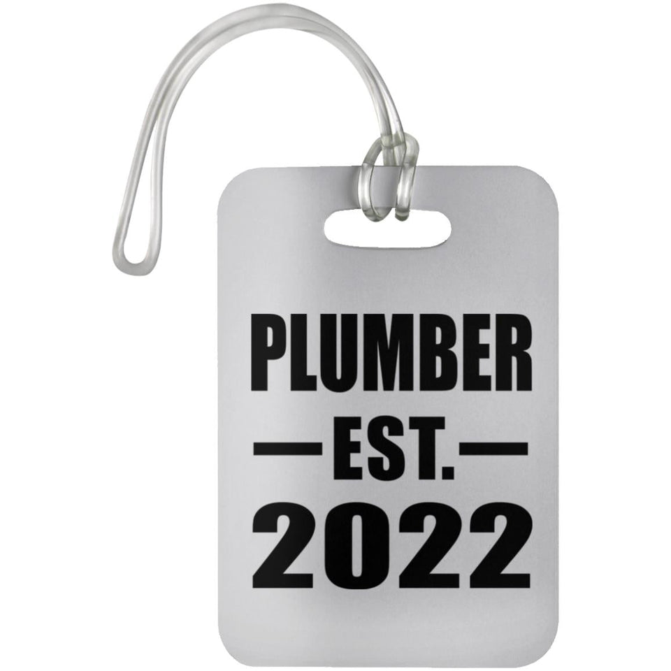 Plumber Established EST. 2022 - Luggage Bag Tag