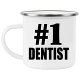 Number One #1 Dentist - 12oz Camping Mug