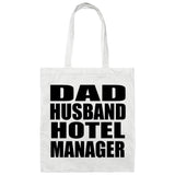 Dad Husband Hotel Manager - Tote Bag White