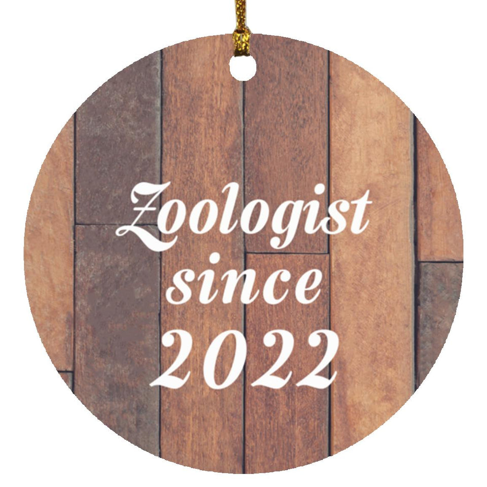 Zoologist Since 2022 - Circle Ornament E