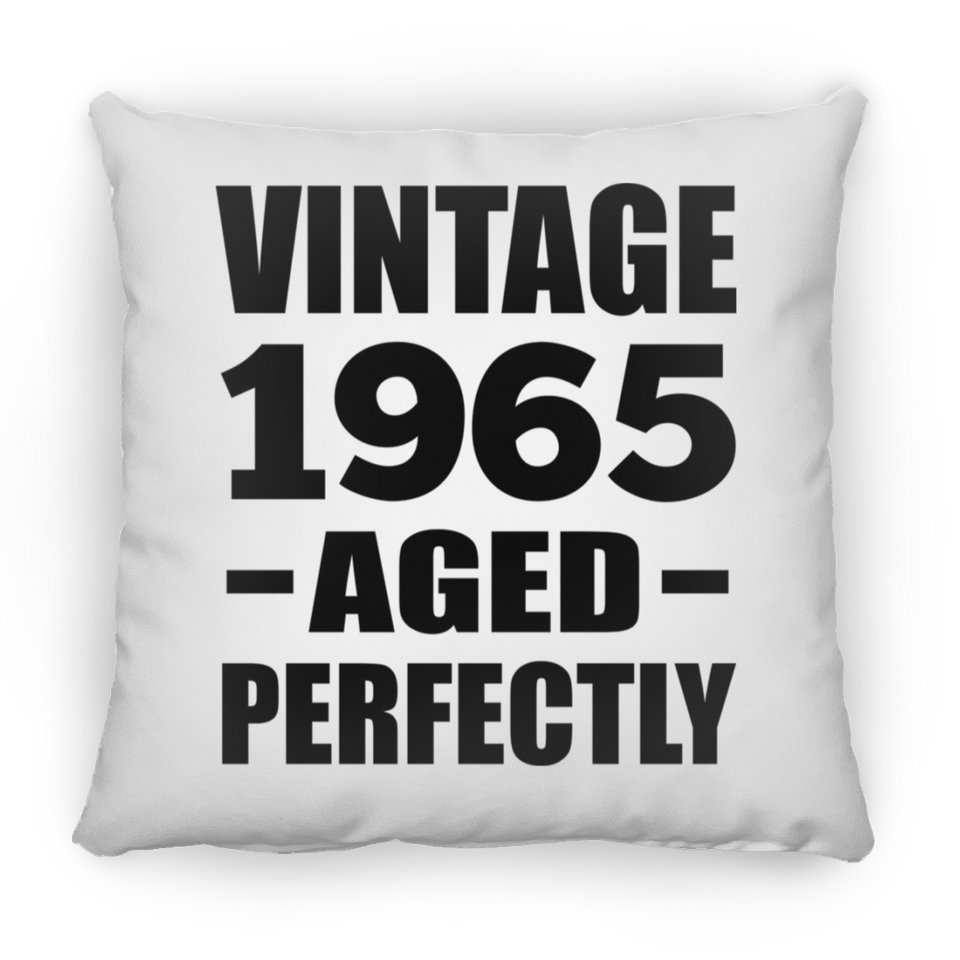 59th Birthday Vintage 1965 Aged Perfectly - Throw Pillow