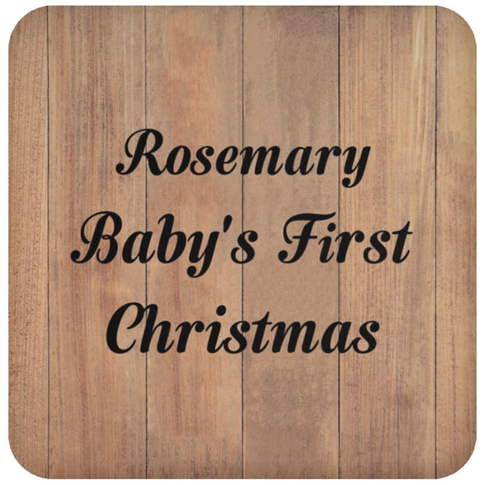 Rosemary Baby's First Christmas - Drink Coaster C