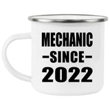 Mechanic Since 2022 - 12oz Camping Mug