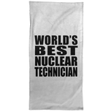 World's Best Nuclear Technician - Hand Towel