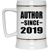 Author Since 2019 - Beer Stein
