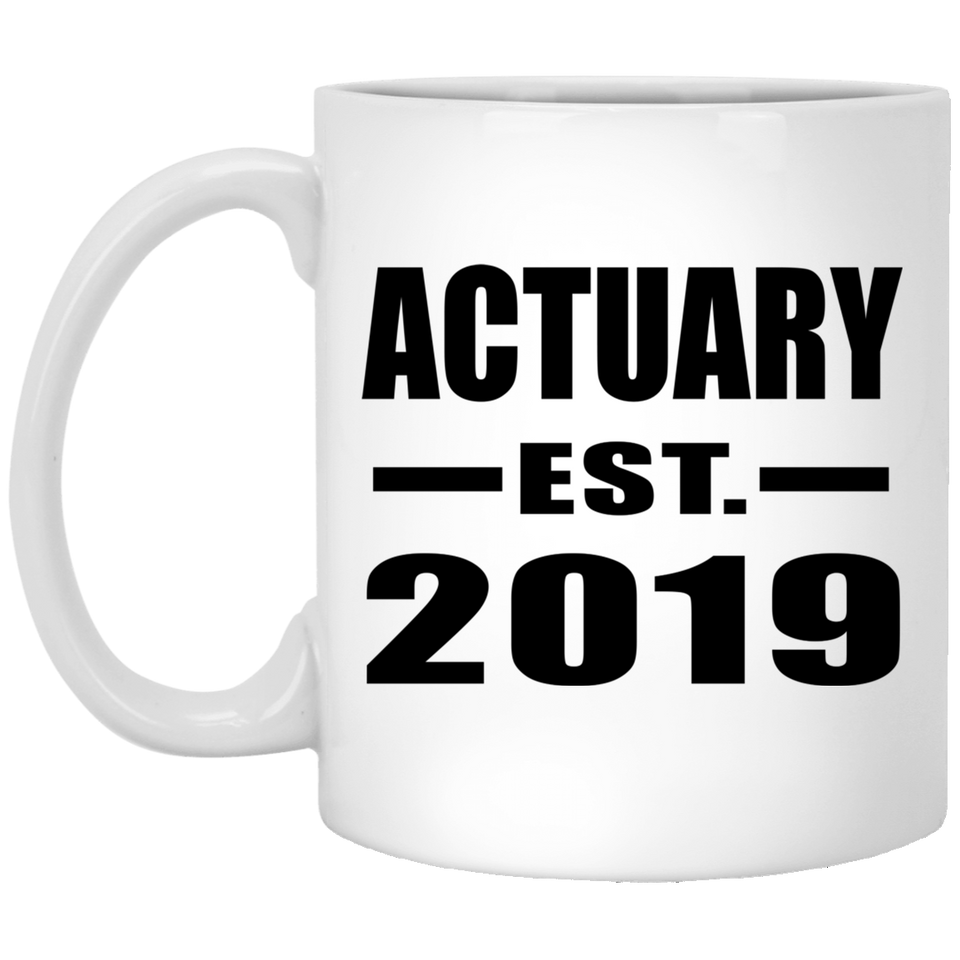 Actuary Established EST. 2019 - 11oz Coffee Mug