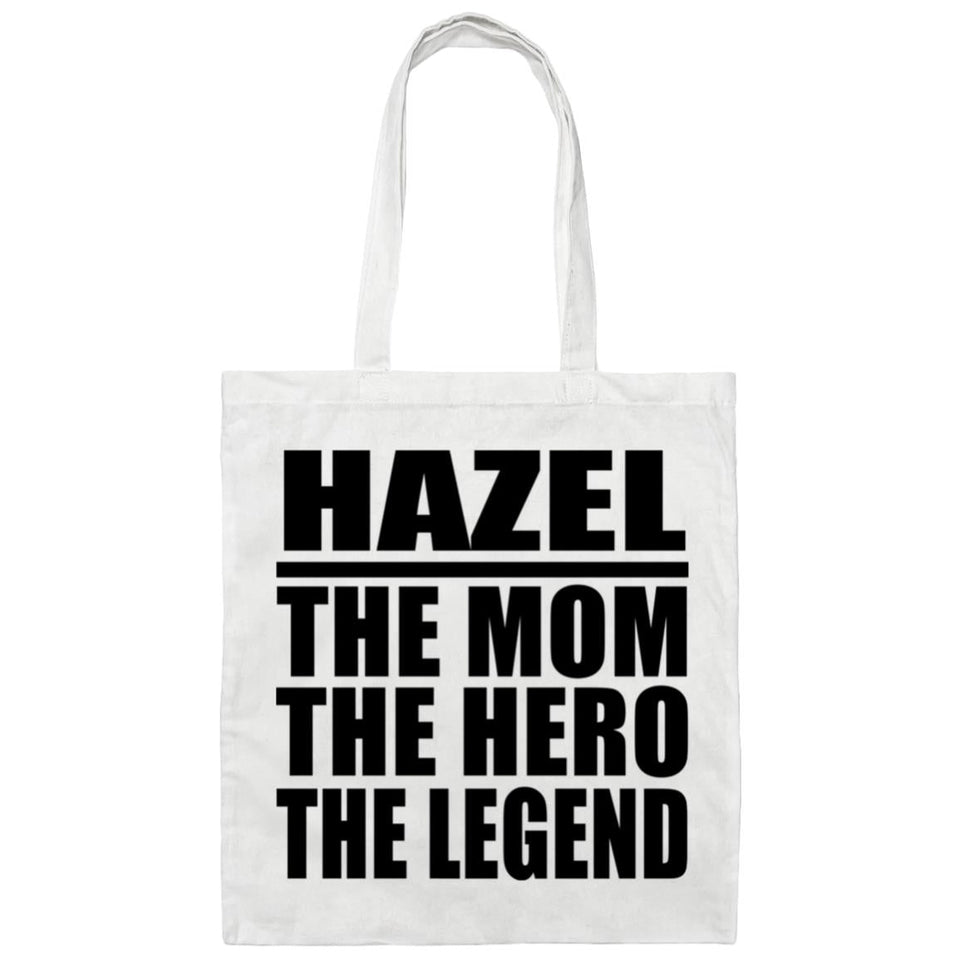 Hazel The Mom The Hero The Legend - Tote Bag White