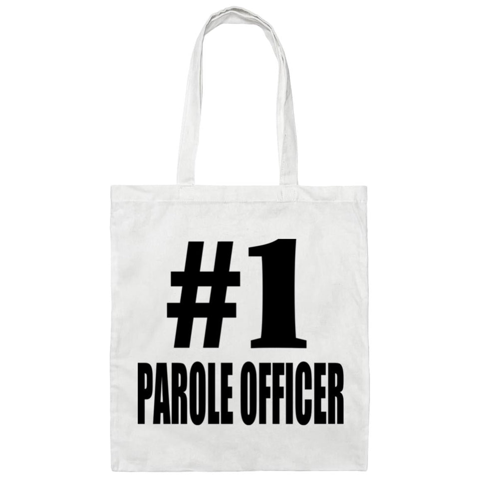 Number One #1 Parole Officer - Tote Bag White