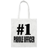 Number One #1 Parole Officer - Tote Bag White
