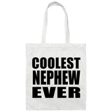 Coolest Nephew Ever - Tote Bag White