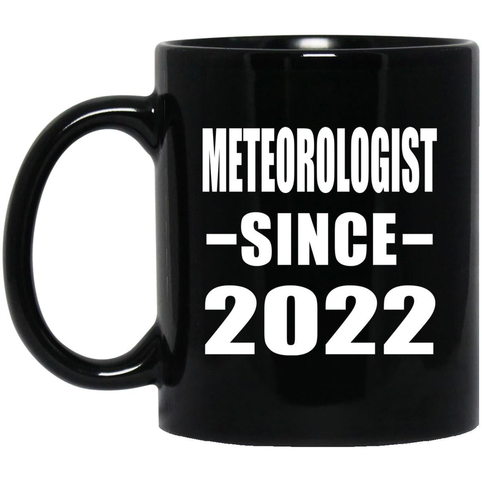 Meteorologist Since 2022 - 11oz Coffee Mug Black