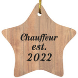 Chauffeur Established Est. 2022 - Star Ornament C