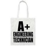A+ Engineering Technician - Tote Bag White