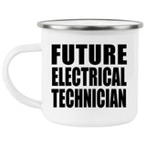 Future Electrical Technician - 12oz Camping Mug