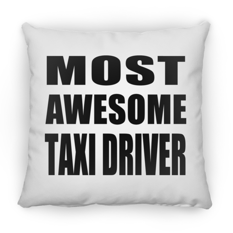 Most Awesome Taxi Driver - Throw Pillow