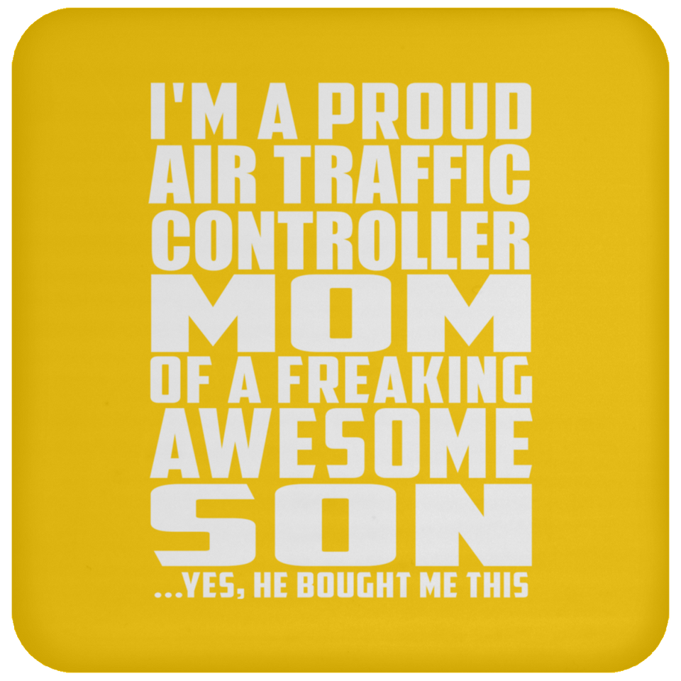 Proud Air Traffic Controller Mom Of Awesome Son - Drink Coaster
