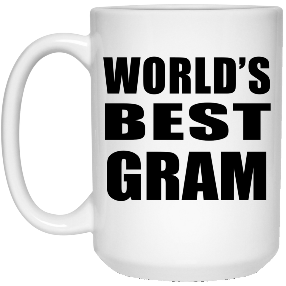 World's Best Gram - 15 Oz Coffee Mug