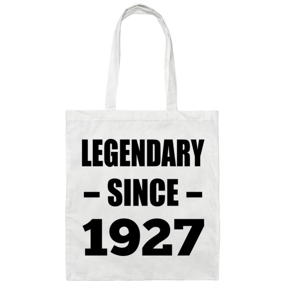 97th Birthday Legendary Since 1927 - Tote Bag White