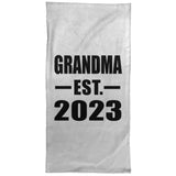 Grandma Established EST. 2023 - Hand Towel