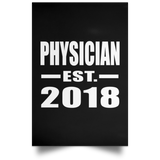 Physician Established EST. 2018 - Poster Portrait