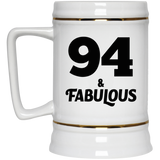 94th Birthday 94 & Fabulous - Beer Stein