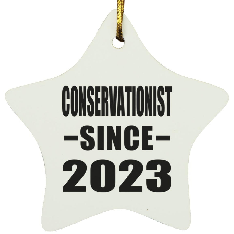 Conservationist Since 2023 - Star Ornament