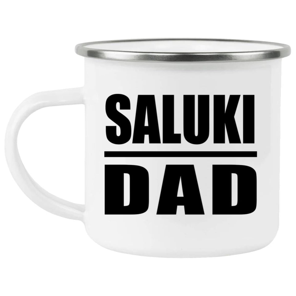Saluki Dad - 12oz Camping Mug
