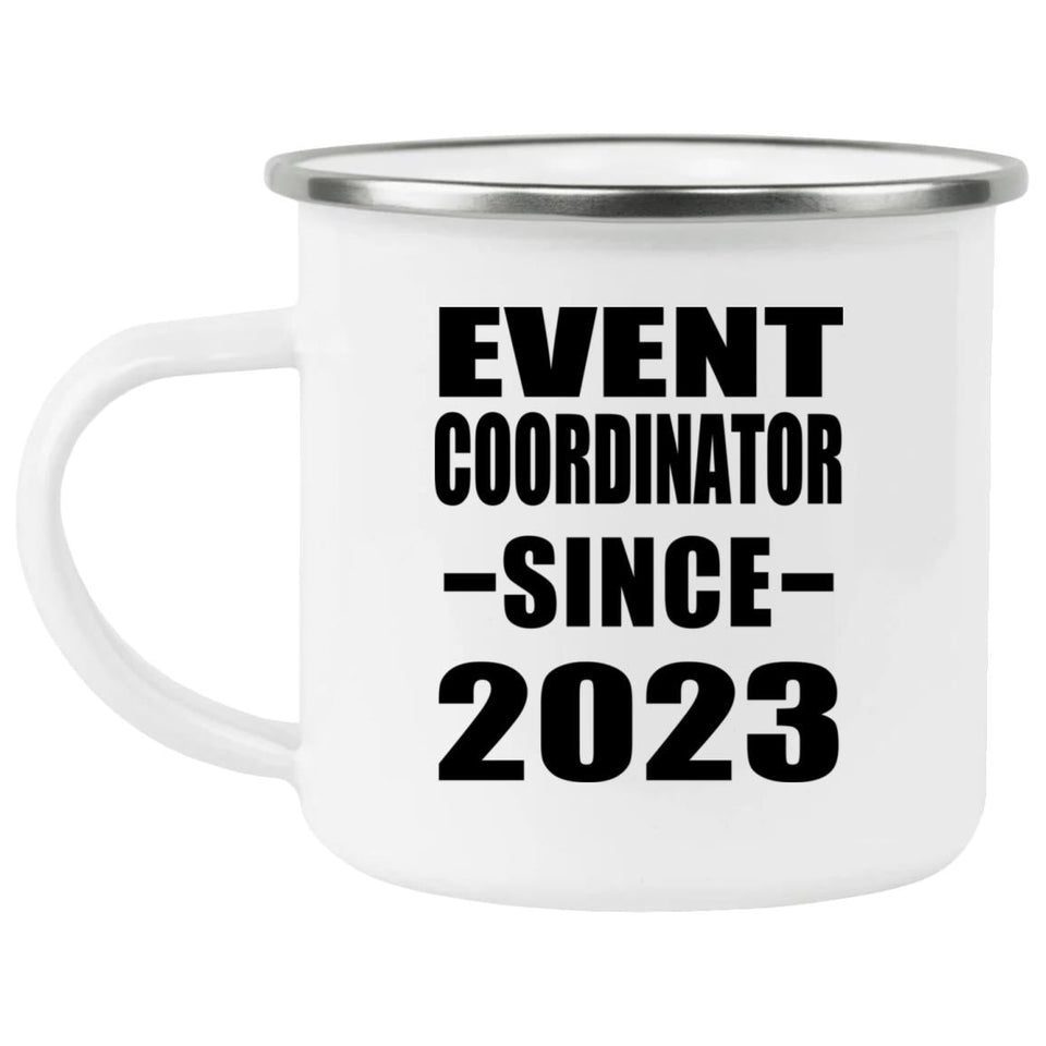 Event Coordinator Since 2023 - 12oz Camping Mug