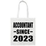 Accountant Since 2023 - Tote Bag White