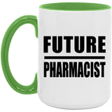 Future Pharmacist - 15oz Accent Mug Green