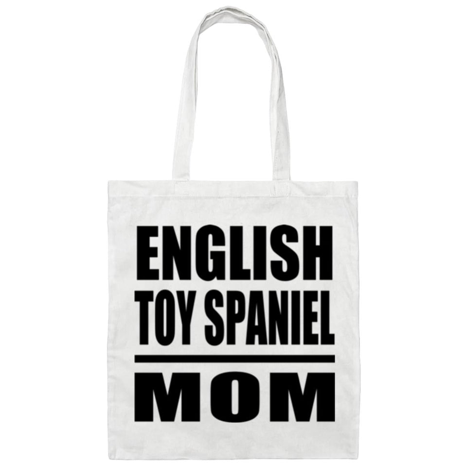 English Toy Spaniel Mom - Tote Bag White
