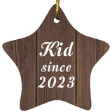 Kid Since 2023 - Star Ornament D