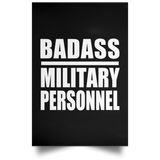 Badass Military Personnel - Poster Portrait